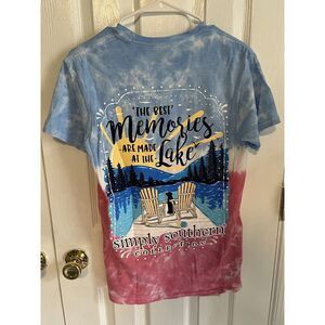 Simply Southern Womens‎ Ombre Lake Cotton Tee